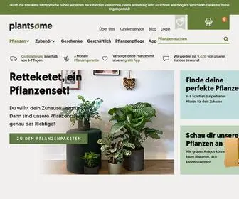 Plantsome.de(Überragende Zimmerpflanzen online bestellen) Screenshot