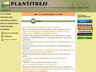 Plantstress.com(Agriculture) Screenshot