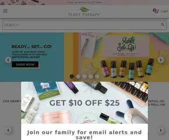 Planttherapy.com(Plant Therapy wants to provide the highest quality 100& pure essential oils (and accessories)) Screenshot