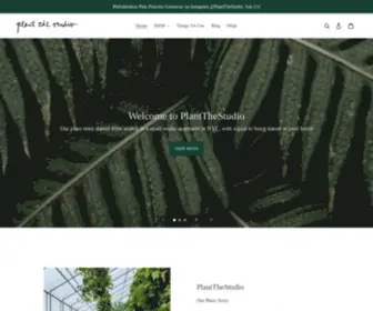 Plantthestudio.com(Specialized in Hoya & Philodendron Pink Princess) Screenshot