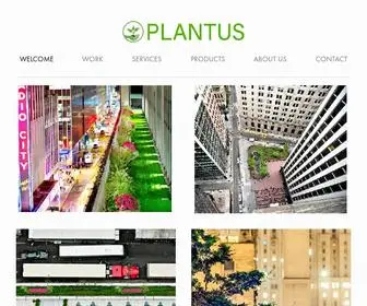 Plantusnyc.com(NYC Landscape Architects) Screenshot