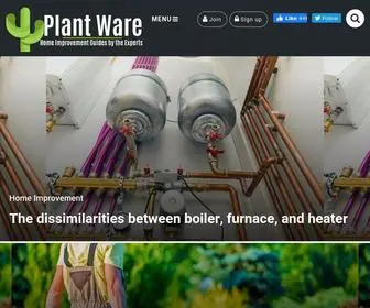 Plantware.org(Home Improvement Guides by the Experts) Screenshot