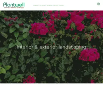 Plantwelllandscaping.com(Plantwell) Screenshot