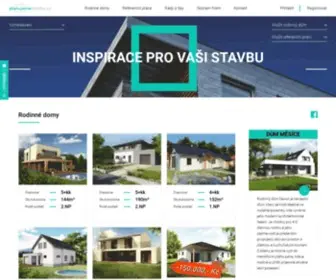 PlanujemestavBu.cz(Projekty rodinných domů) Screenshot