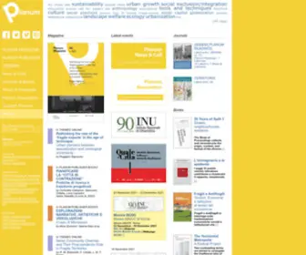 Planum.net(The journal of Urbanism) Screenshot