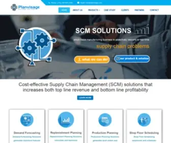 Planvisage.com(Cost-effective Supply Chain Management (SCM)) Screenshot