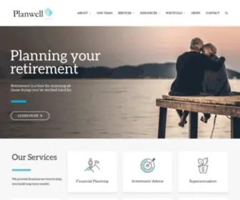 Planwellfinancialplanning.com.au(Planwell Financial Group) Screenshot