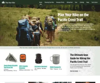 Planyourhike.com(Plan Your Hike) Screenshot