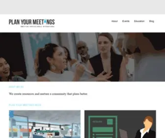 Planyourmeetings.com(Plan Your Meetings is now MPI) Screenshot