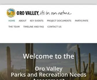 Planyourparksov.com(Plan Your Parks Oro Valley) Screenshot