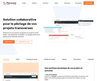 Planzone.fr(Pilotez vos projets avec Planzone) Screenshot