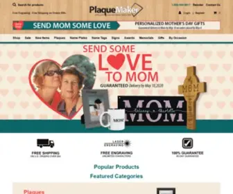 Plaquemaker.com(Custom Engraved Plaques & Awards) Screenshot
