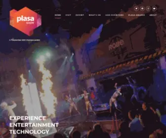 Plasashow.com(PLASA Show) Screenshot