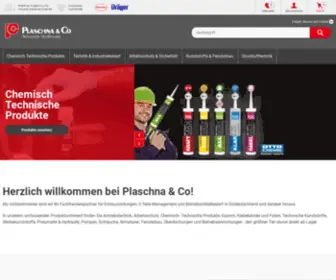 Plaschna.de(Plaschna & Co. Technischer Großhandel) Screenshot