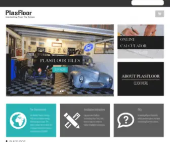 Plasfloor.co.uk(Interlocking Floor Tiles from PlasFloor) Screenshot