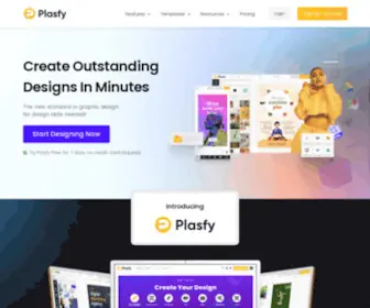 Plasfy.com(Home) Screenshot