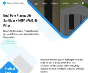 Plasmaair-Waterionizer.com(Air Water Ionizer ) Screenshot