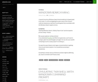 Plasmid.co.uk(Just another WordPress site) Screenshot