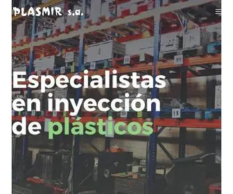 Plasmir.com(Especialistas en inyección de plastico) Screenshot