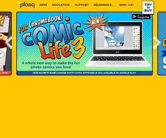 Plasq.com(Home of Comic Life) Screenshot