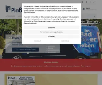 Plassgmbh.de(Sanitär) Screenshot