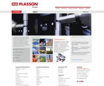 Plasson.es(PLASSON SPAIN S.L.U) Screenshot