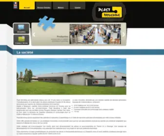 Plast-Moulding.fr(Injection plastique et surmoulage) Screenshot