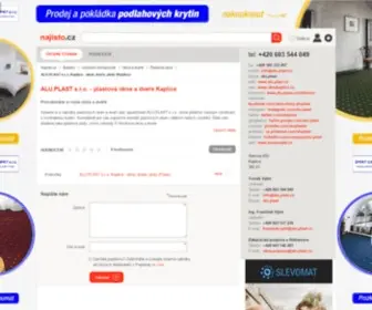 Plast.cz(Aluplast s.r.o) Screenshot