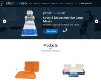 Plastcareusa.com(PlastCare USA specializes in plastic dental supplies at genuine price. Call us on (866)) Screenshot
