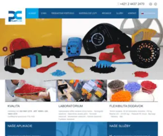 Plastcom.sk(Hlavná stránka) Screenshot