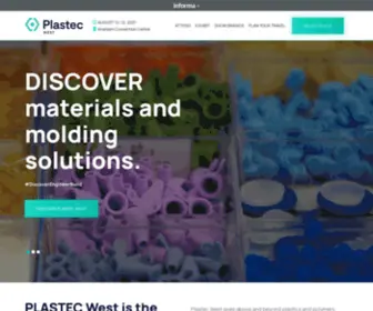 Plastecwest.com(PLASTEC West) Screenshot