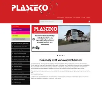 Plasteko.cz(Vybavením pro koupelny) Screenshot