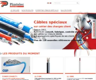 Plastelec.com(Fabricant) Screenshot