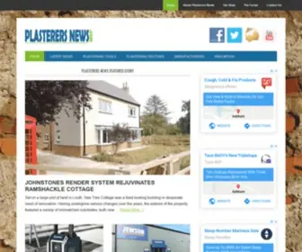 Plasterersnews.com(Plasterers News) Screenshot