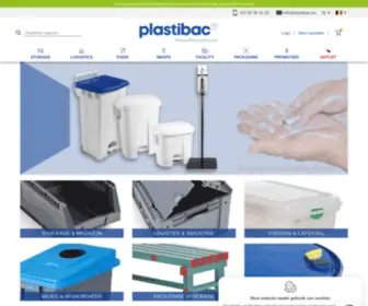 Plastibac.eu(Kunststof bakken) Screenshot