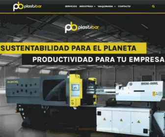 Plastibar.mx(Maquinaria de Inyección) Screenshot