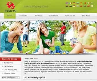 Plastic-Playingcards.com(Plastic Playingcards) Screenshot