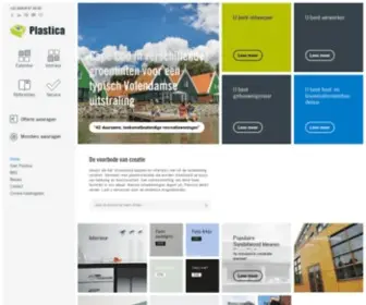 Plastica.nl(Gevelbekleding en plaatmateriaal voor interieur en exterieur toepassingen) Screenshot