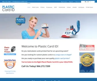 Plasticcardid.com(Plastic Card ID) Screenshot