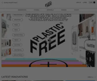 PlasticFree.com(CREATE WHAT’S NEXT) Screenshot