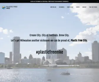 PlasticFreemke.org(PlasticFreeMKE) Screenshot