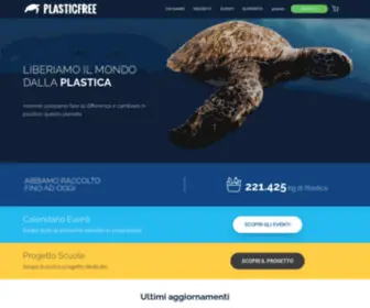 PlasticFreeonlus.it(Plastic Free Odv Onlus) Screenshot