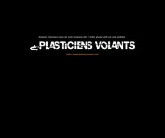 Plasticiensvolants.com(Compagnie de spectacles de rue) Screenshot