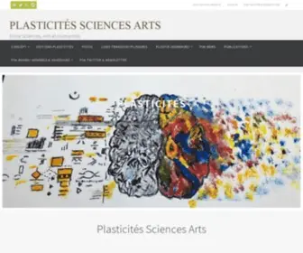 Plasticites-Sciences-ARTS.org(PLASTICITÉS) Screenshot