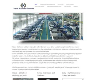 Plasticmachinerysolutions.com.au(Plastic Machinery Solutions) Screenshot