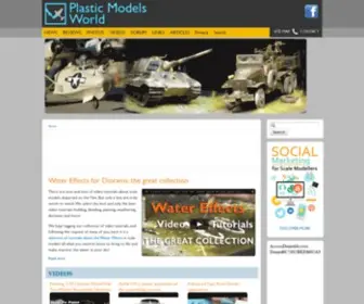 Plasticmodelsworld.com(Plastic Models World) Screenshot