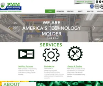 Plasticmoldingmfg.com(Plastic Molding Manufacturing) Screenshot