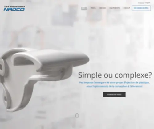 Plasticnadco.com(Plastique Nadco) Screenshot