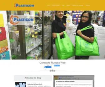 Plasticom.cl(Plasticom) Screenshot