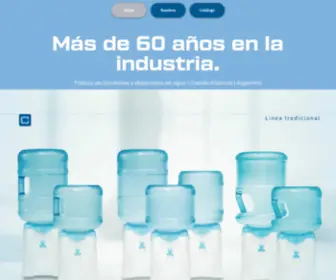 Plasticoscamillo.com(Fábrica de botellones y dispensers de agua) Screenshot